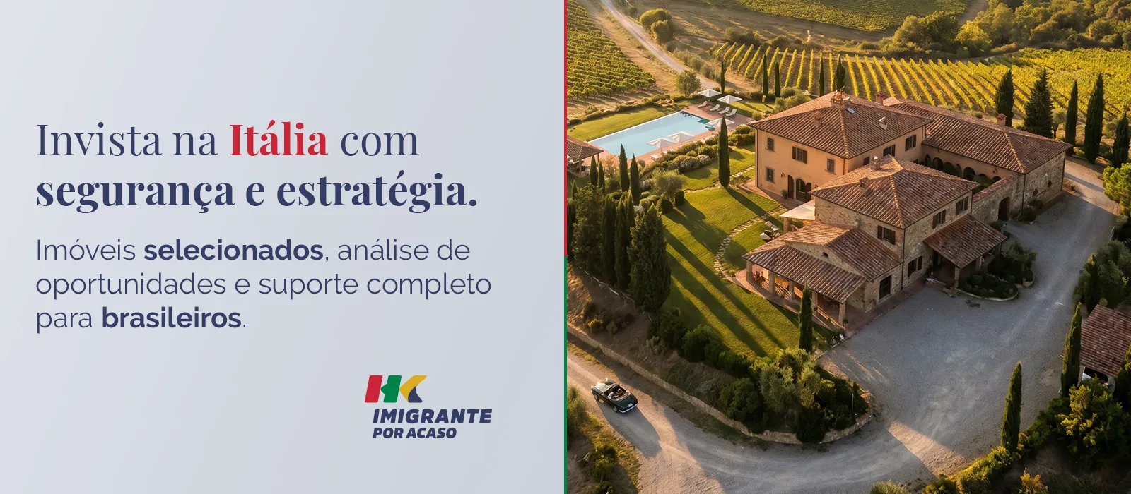 Invista na Itália com segurança