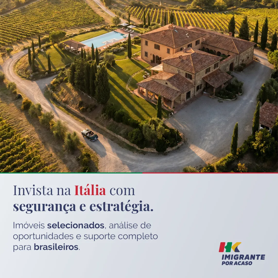 Invista na Itália com segurança