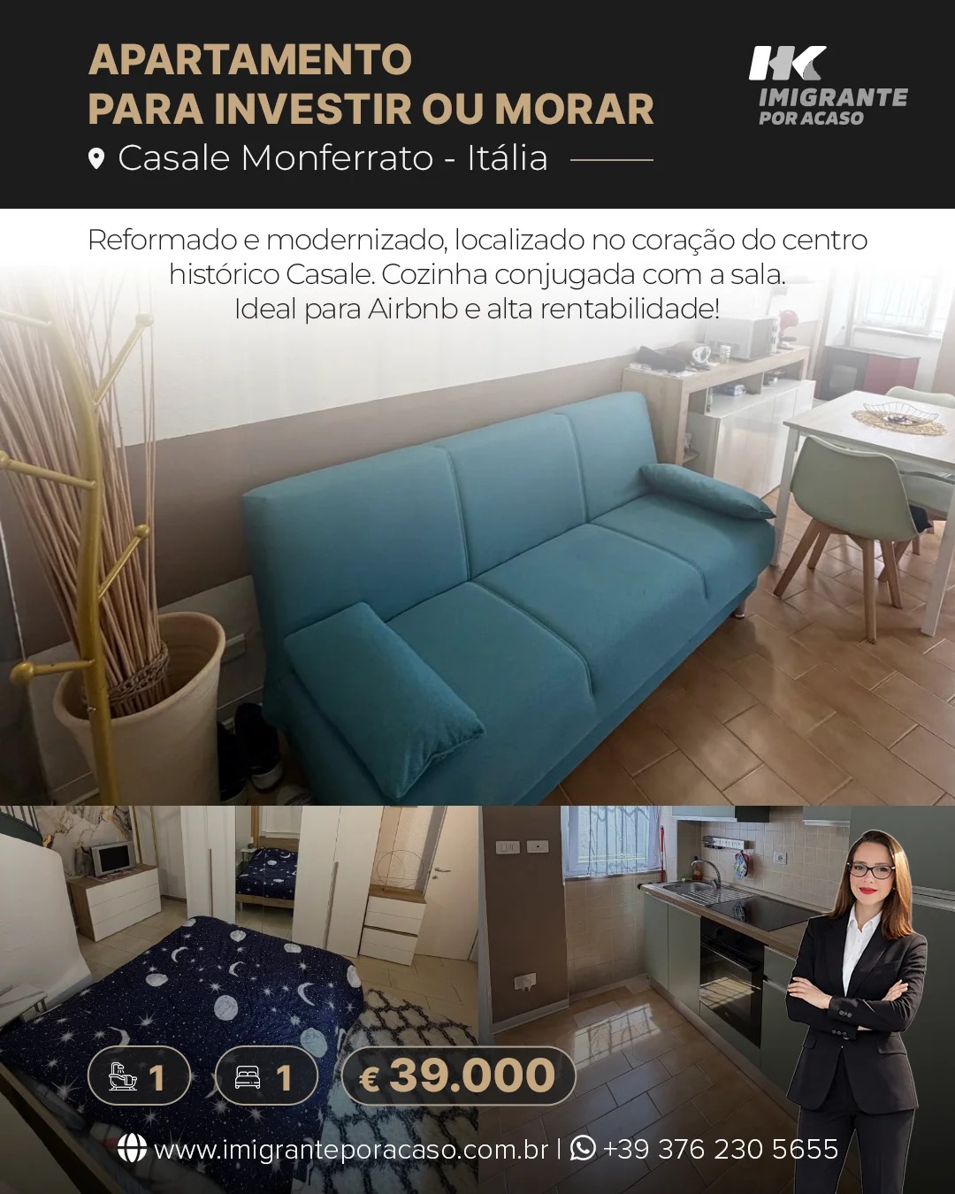 Imóvel na Itália - Código Destaque 01